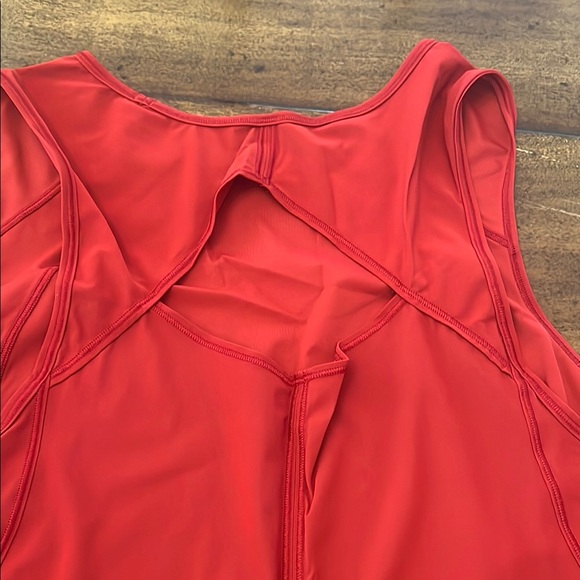 Lululemon Athletica Red Sleeveless Tank Top - Picture 4 of 5